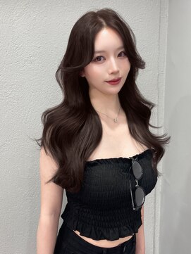 ボタン シブヤ(VOTAN SHIBUYA) 小山悠/抜け感/顔まわり/グレージュ/ブルーブラック