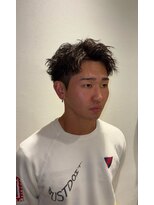 アース 三軒茶屋店(HAIR&MAKE EARTH)&nbsp;上げも下ろしもできる万能なピンパーマスタイル【三軒茶屋】