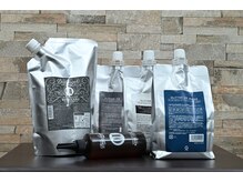 こだわり抜いた高機能処理剤でダメージさせない土台づくりをしています。