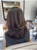 ミセス世代ナチュラルロングレイヤー