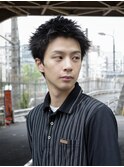 【 松井 隆人 】メンズ スパイキー ショート 刈り上げなし