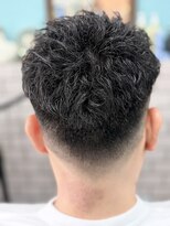 サムズヘア(Sam's hair) メンズカットツイストスパイラルパーマショート