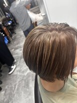 プリズム ヘアーデザイン 北坂戸店 白髪ぼかしカラー