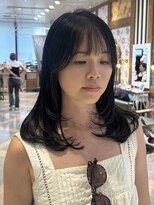 ザザ シンジュク(ZA/ZA shinjuku)&nbsp;レイヤーカット/顔周りレイヤー/顔周りカット
