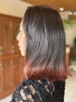 ヘアメイク アージュ(hair make age)&nbsp;裾カラー