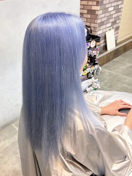 トランクヘアデザイン 大宮(TRUNK hair design) アイスブルーグラデーション