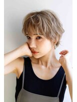 リオラヘアー(Liora hair)&nbsp;ハイトーン/ミルクティベージュ/ベージュ系カラー/天神美容室
