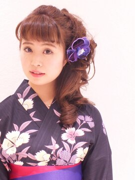 プラントヘアー(Plant hair) 【Plant-hair】 Yukata Style 6