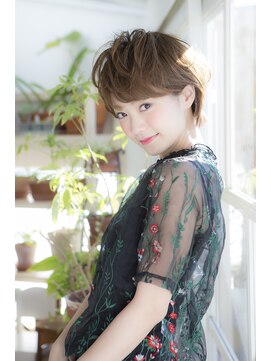 ミエルヘアーエスト 新宿店(mielhair est) ラフに仕上げるショートボブ【新宿】