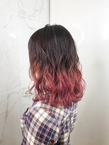 アヴァンスクロス あべのルシアス店(AVANCE.CROSS)&nbsp;グラデーション×チェリーレッド