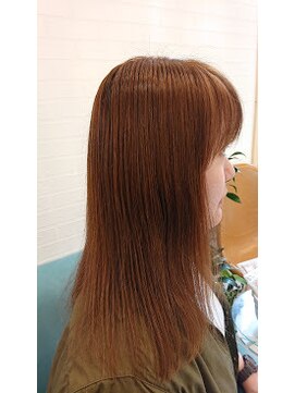 ヘアー ガーデン アンジュ(hair garden Ange) 夏カラー＆ストレート