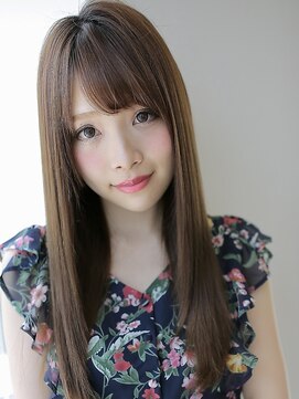 アグ ヘアー ジレーナ 焼津店(Agu hair zirena) 爽やかレイヤ－×ストレートロング