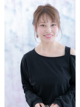 ミック 日暮里店(miq) おくれ毛＆ねじりくるりんぱ＊抜け感ラブヘアアレンジ