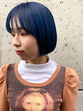 タイドヘア 茨木店(TIDE HAIR) ネイビーブルー