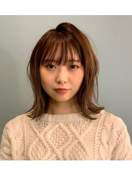 ミル(mille) ツヤツヤ薄め前髪☆