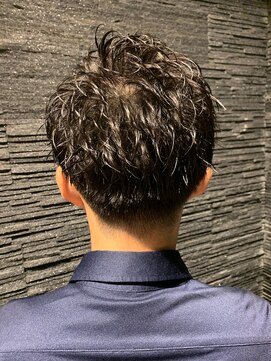 ヒロギンザ 五反田店(HIRO GINZA) アップショートパーマスタイル