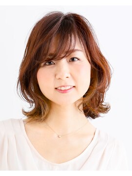 タヤ グランデュオ立川店(TAYA) ２０代３０代４０代大人かわいい小顔ひし形外ハネミディアム