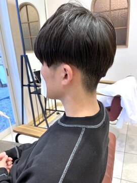 クアトログランシュ ひたちなか店(QUATRO×GranCieux) メンズ刈り上げマッシュ