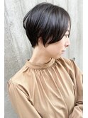 《knit銀座》大人可愛い20代30代40代ショートボブ丸み前下がり
