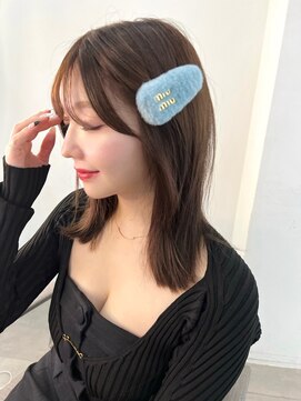 ノク(nok) くびれミディパールブラウン_グレージュカラーココアベージュ