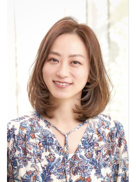 ミチオ ノザワ ヘアサロン ギンザ(Michio Nozawa HAIR SALON Ginza) [那須久美子]ふんわり鎖骨ラインのレイヤースタイル！