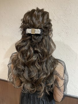 セットサロン ラビッシュポー(Setsalon RabichePow) ハーフアップ