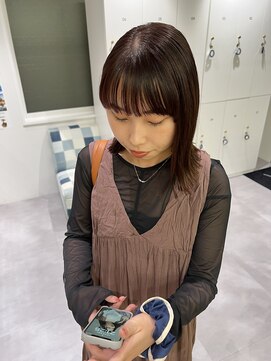 オーシャン(Ocean) 【Ocean Hair&Life 田中愛梨】ブリーチなしred&切りっぱなし