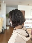 ●◯波巻きハイライトボブ◯●