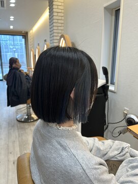 アドラーブル けやき通り店(adorable) 大人可愛い大人美人小顔立体カットインナーカラー透け感