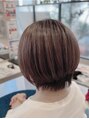 ウィズ 都賀店(Wiz) ショートボブカットが好きです！癖毛でもおまかせください♪