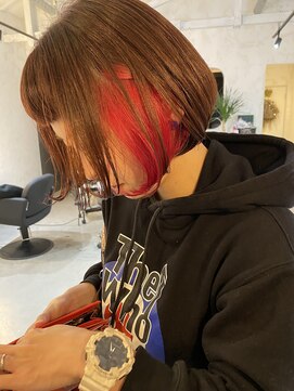 プルメリアドット(Plumeria.) インナーカラー