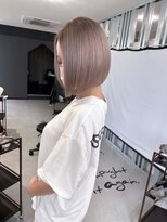 キング 梅田(K!ng)&nbsp;縮毛矯正髪質改善ハイライトレイヤーカット梅田美容室エクステ