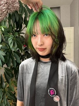 天神美容室 前田竜一[ブリーチ/秋色/マロン/ブラウン/ベージュ/学割]