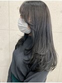 《Anli*Rina》“韓国風レイヤー×アッシュグレー”