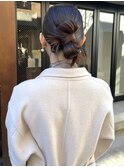 【阿部菜乃花】結婚式卒業式ヘアセットタイトヘアアレンジ