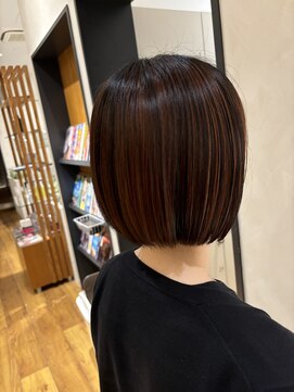 テラス アヴェダ ららぽーとエキスポシティー店(Terrace AVEDA) 切りっぱなしBOB(ストレートバージョン)