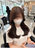 ハナstyle/柔らかブラウン/韓国っぽヘア°○