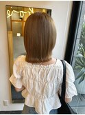 【three】ブリーチなしベージュ[女性専用サロン]