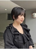 お顔周りにレイヤーショート