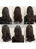 デジタルパーマ　コテ巻き風　ゆるふわ　結べる　高柳