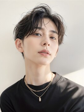 ネオリーブウリ 二子玉川店(Neolive uri) サーフカール刈り上げセンターパートリバースセンターパート