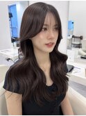 ロングレイヤーハイレイヤー韓国レイヤーハッシュカット渋谷