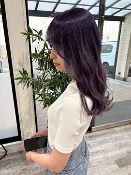 サロンド ベレーザ トータ(salao de beleza tota) lavender color (ブリーチあり)