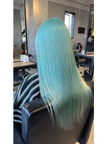 タイドヘアー 高槻2号店(TIDE HAIR)&nbsp;ターコイズブルー