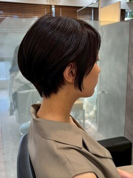 トゥルーブ バイ ファースト 富沢店(trove by first)の写真/ヴィラロドラ×レゾシステムでオーガニックがもたらす美しさとジアミン除去で10年後の頭皮を労わるカラー。