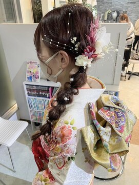 宇都宮ヘアセットヘアメイクフェス成人式結婚式卒業式入学式◎