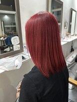 リジョイスヘア(REJOICE hair) 【REJOICE hair】ビビットワインレッド mido