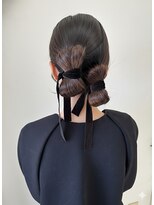 テーラヘアー 茂原店(TELA HAIR) リボンアレンジ|ツインアレンジ