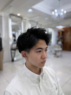 クオリス 赤塚店(QUALIS) 春◎20代30代メンズ短髪パーマなし爽やかツーブロック