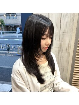 アルケー ヘアアンドヘッドスパ 錦糸町南口店(arche Hair&head spa)の写真/錦糸町で顔周りカットならここ。小顔見えの似合わせ技術◎